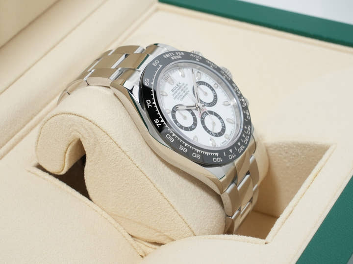 ロレックス デイトナ Ref.116500LN ステンレススチール ホワイト文字盤 美品 thw2y85e