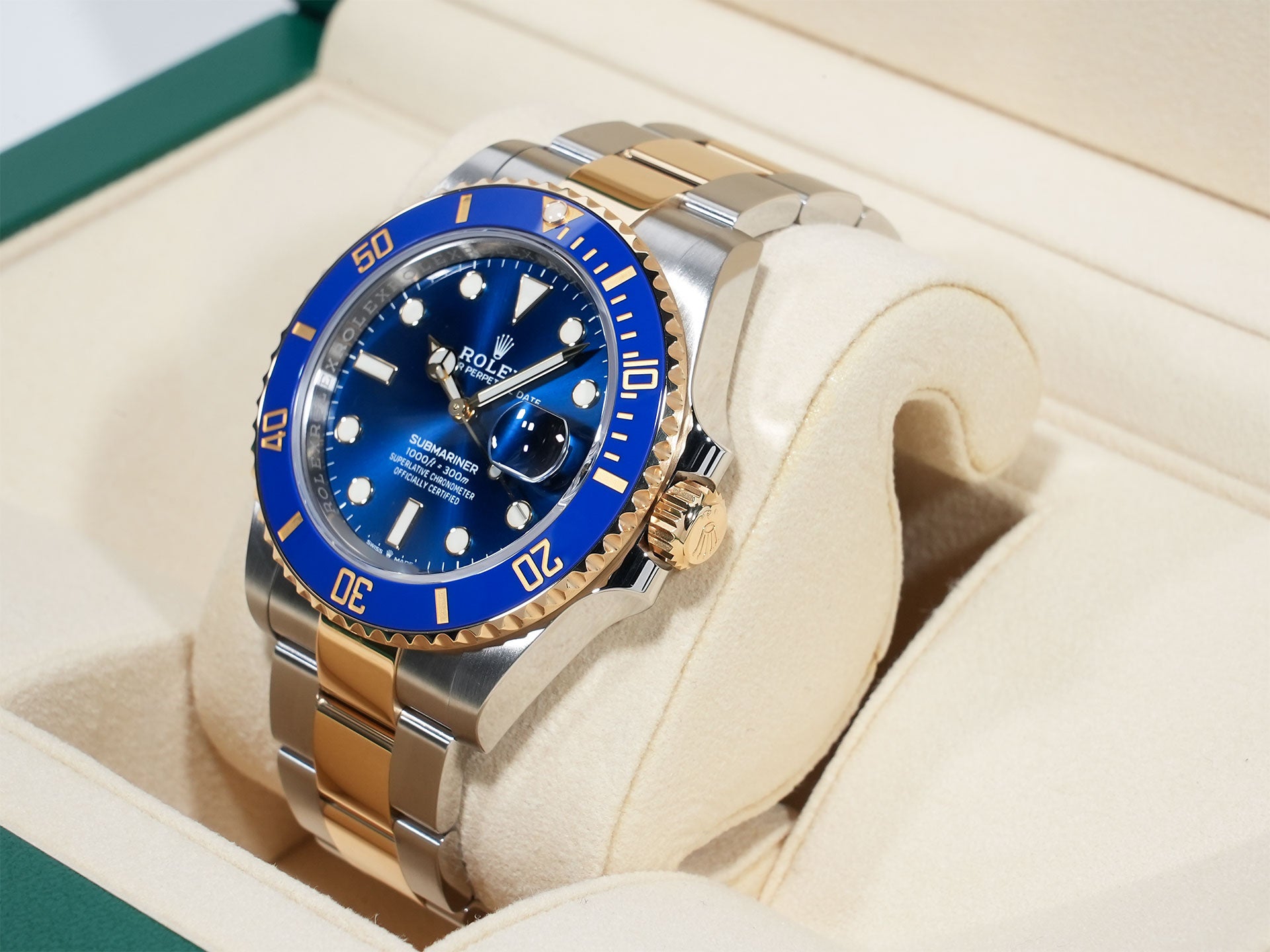 ロレックス サブマリーナー デイト Ref.126613LB ステンレススチール/イエローゴールド ブルー文字盤 美品 3ms4po5x