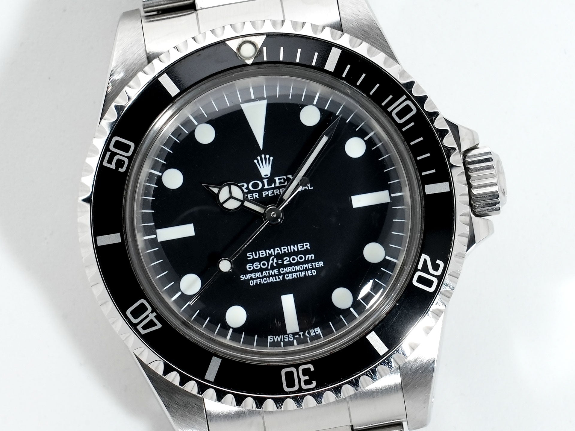 ロレックス サブマリーナー Ref.5512 ステンレススチール ブラック文字盤 中古 baiaf75t