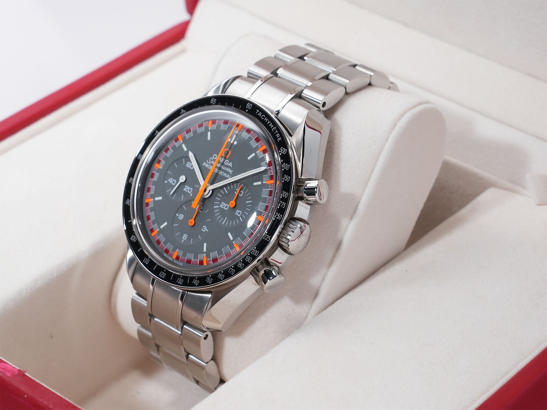 オメガ スピードマスター プロフェッショナル レーシング Ref.3570.40 ステンレススチール グレー文字盤 美中古 kp79bkpt