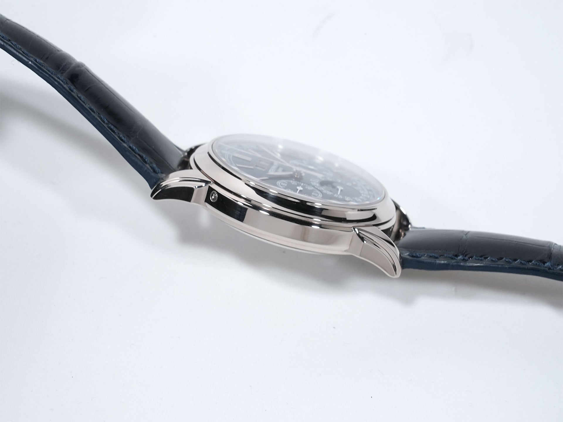 パテックフィリップ パーペチュアルカレンダー クロノグラフ Ref.5270G-019 ホワイトゴールド ブルー文字盤 美中古 q8ypnmdn