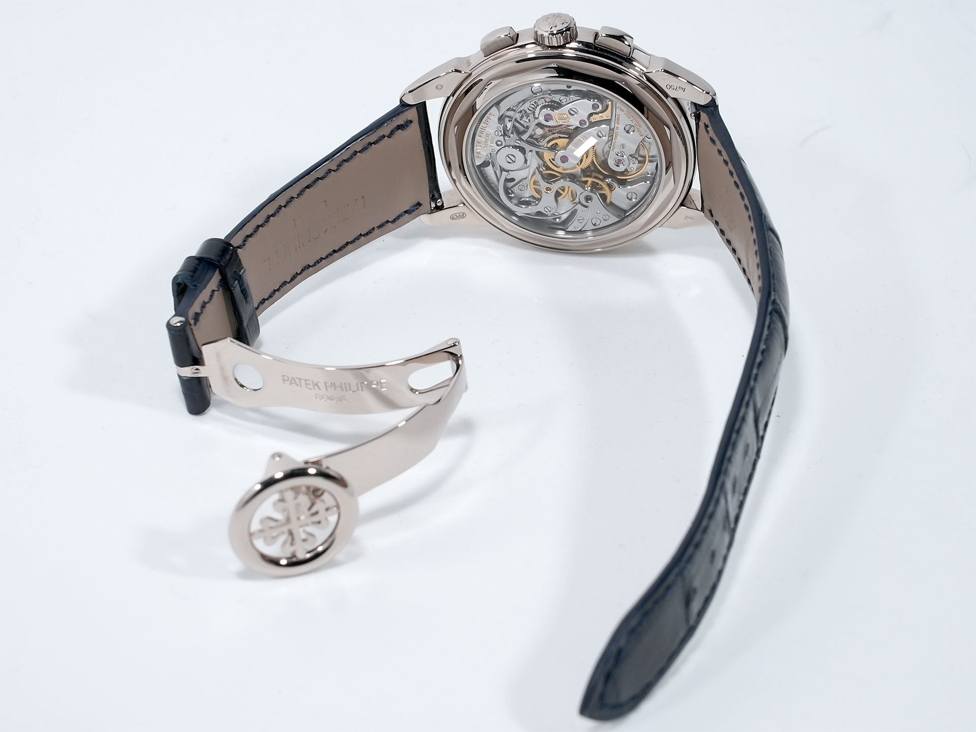 パテックフィリップ パーペチュアルカレンダー クロノグラフ Ref.5270G-019 ホワイトゴールド ブルー文字盤 美中古 q8ypnmdn