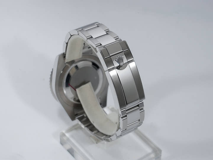 ロレックス GMTマスターII Ref.116710BLNR ステンレススチール ブラック文字盤 オイスターブレスレット 美中古 hyuq59dh