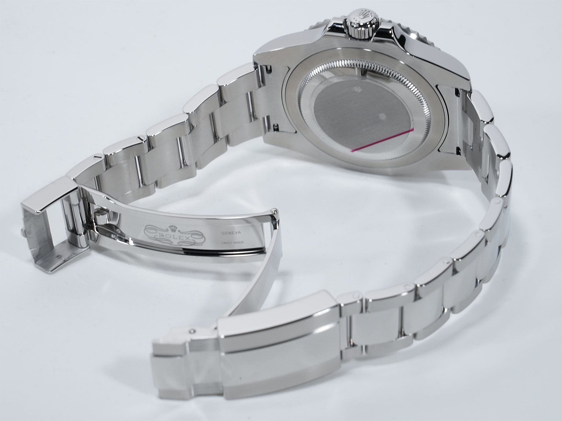 ロレックス GMTマスターII Ref.116710BLNR ステンレススチール ブラック文字盤 オイスターブレスレット 美中古 hyuq59dh