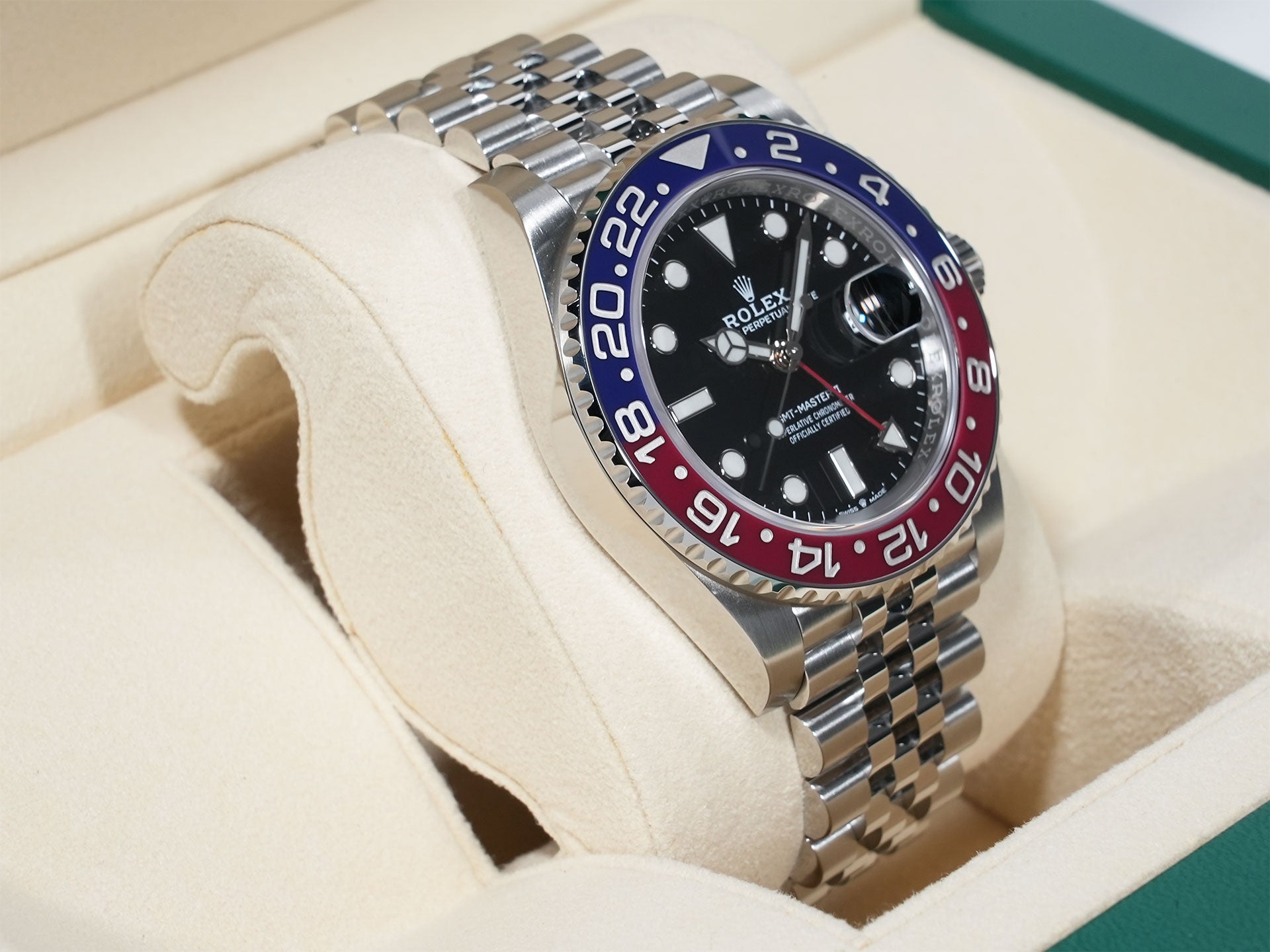 ロレックス GMTマスターII Ref.126710BLRO ステンレススチール ブラック文字盤 ジュビリーブレスレット 中古 75msfc9v
