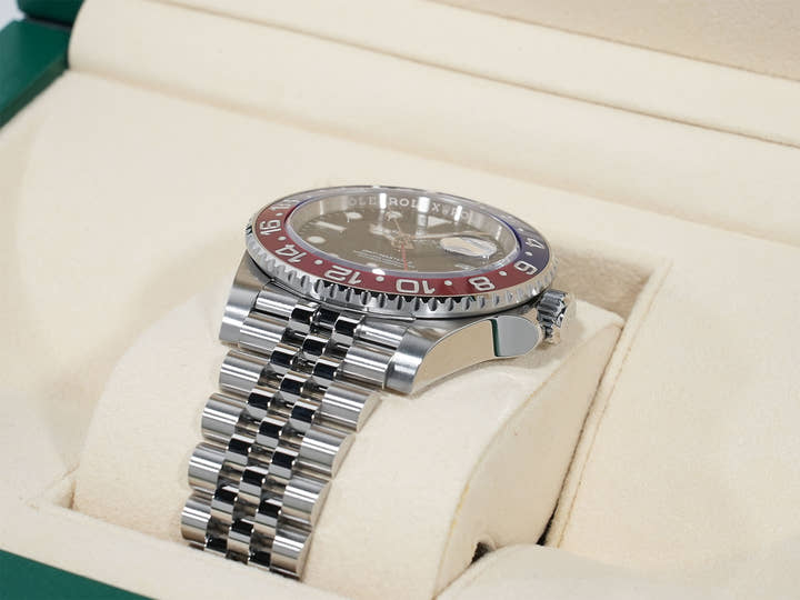 ロレックス GMTマスターII Ref.126710BLRO ステンレススチール ブラック文字盤 ジュビリーブレスレット 中古 75msfc9v