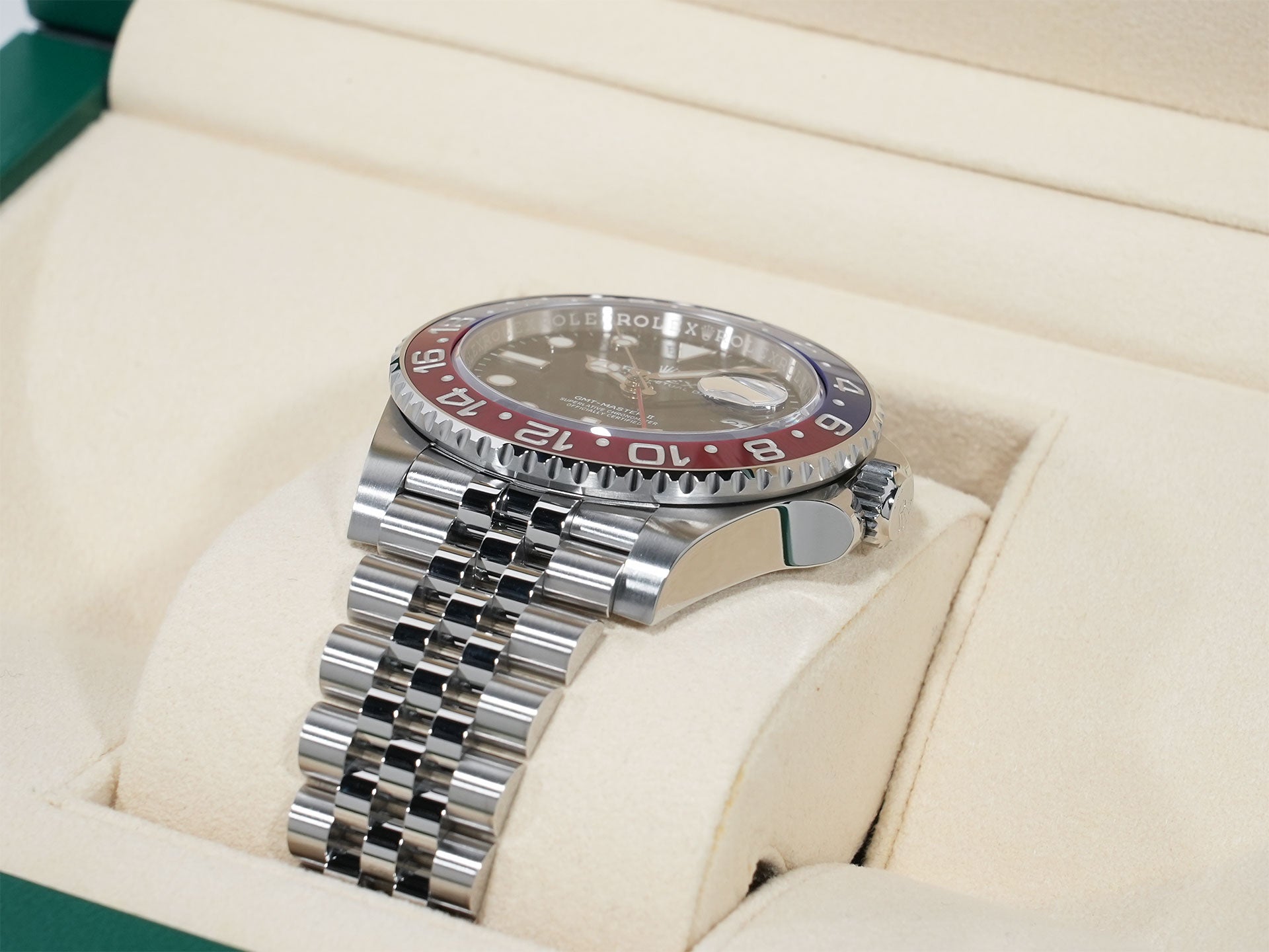 ロレックス GMTマスターII Ref.126710BLRO ステンレススチール ブラック文字盤 ジュビリーブレスレット 中古 75msfc9v