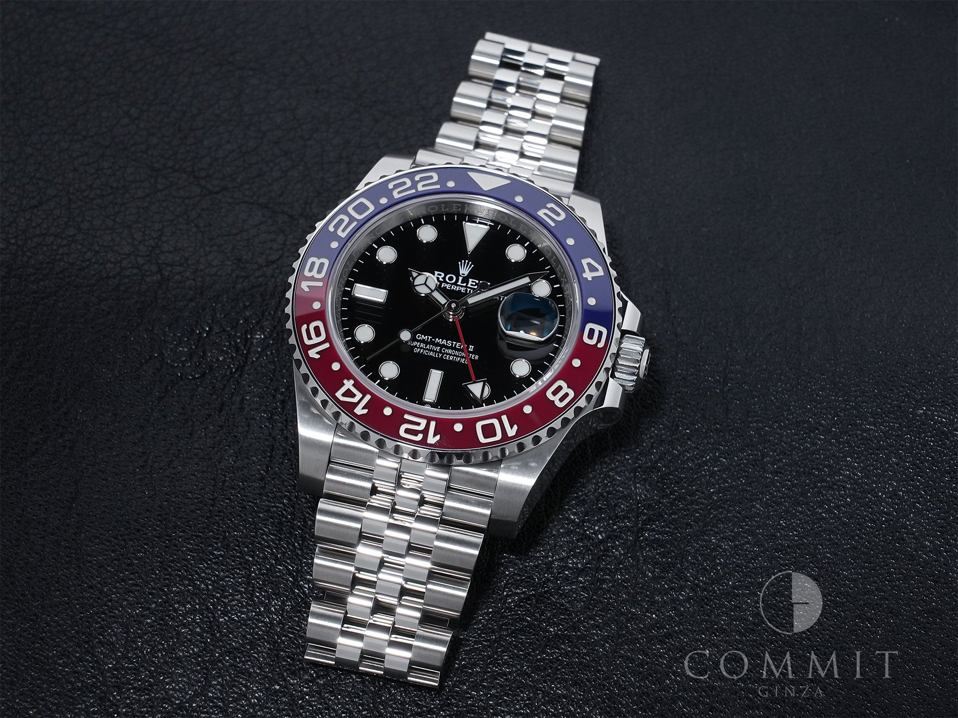 ロレックス GMTマスターII Ref.126710BLRO ステンレススチール ブラック文字盤 ジュビリーブレスレット 中古 75msfc9v