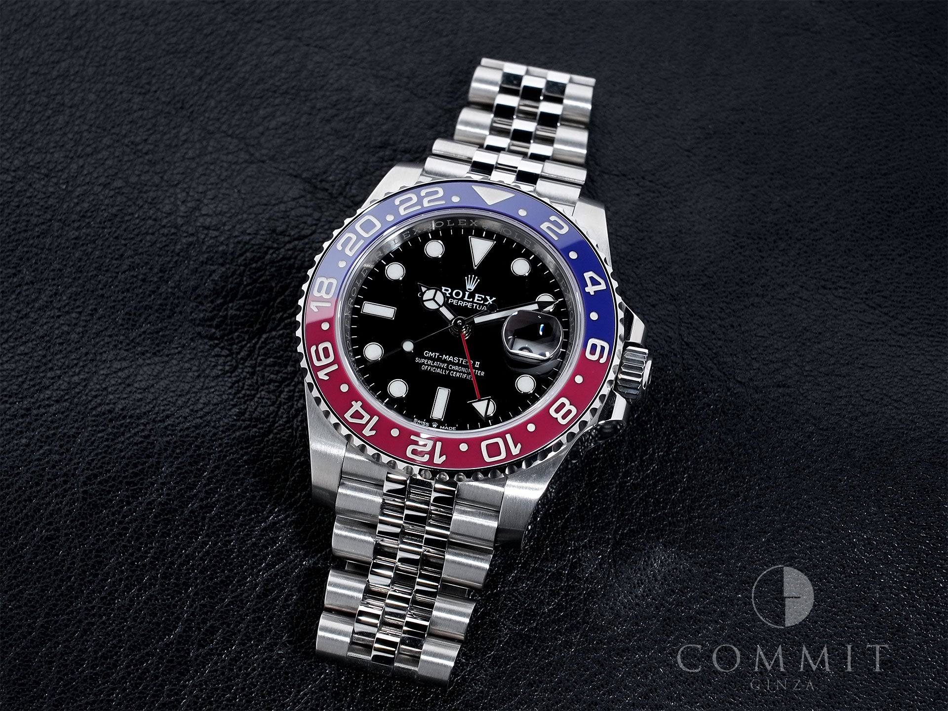 ロレックス GMTマスターII Ref.126710BLRO ステンレススチール ブラック文字盤 ジュビリーブレスレット 中古 oje9evs6