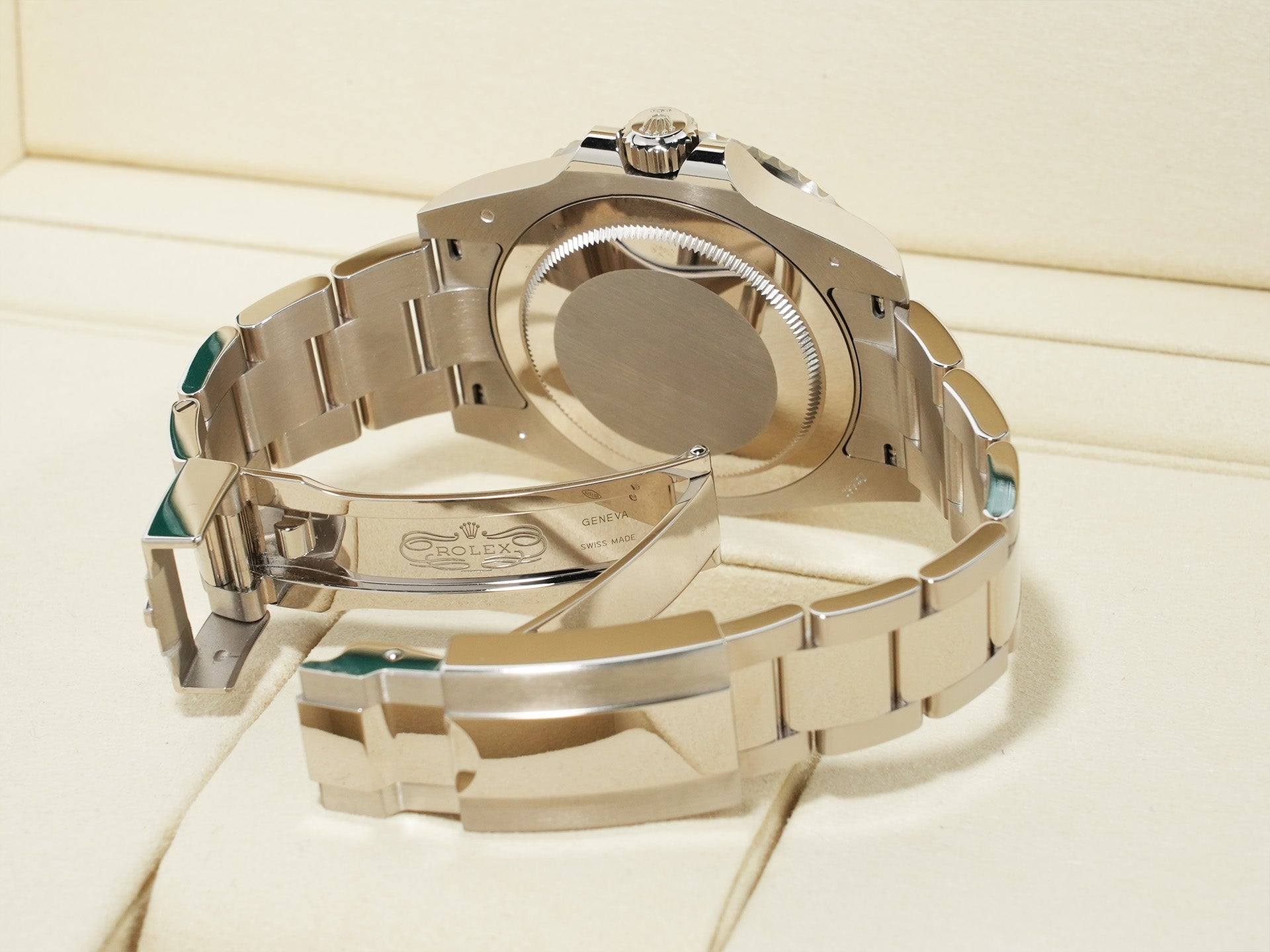 ロレックス GMTマスターII Ref.126719BLRO ホワイトゴールド メテオライト文字盤 オイスターブレスレット 未使用 i7wh7nez