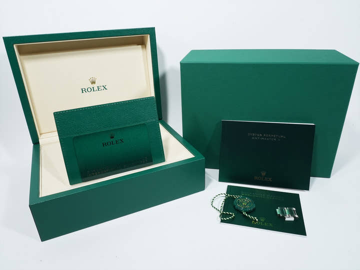 ロレックス GMTマスターII Ref.126719BLRO ホワイトゴールド メテオライト文字盤 オイスターブレスレット 未使用 i7wh7nez