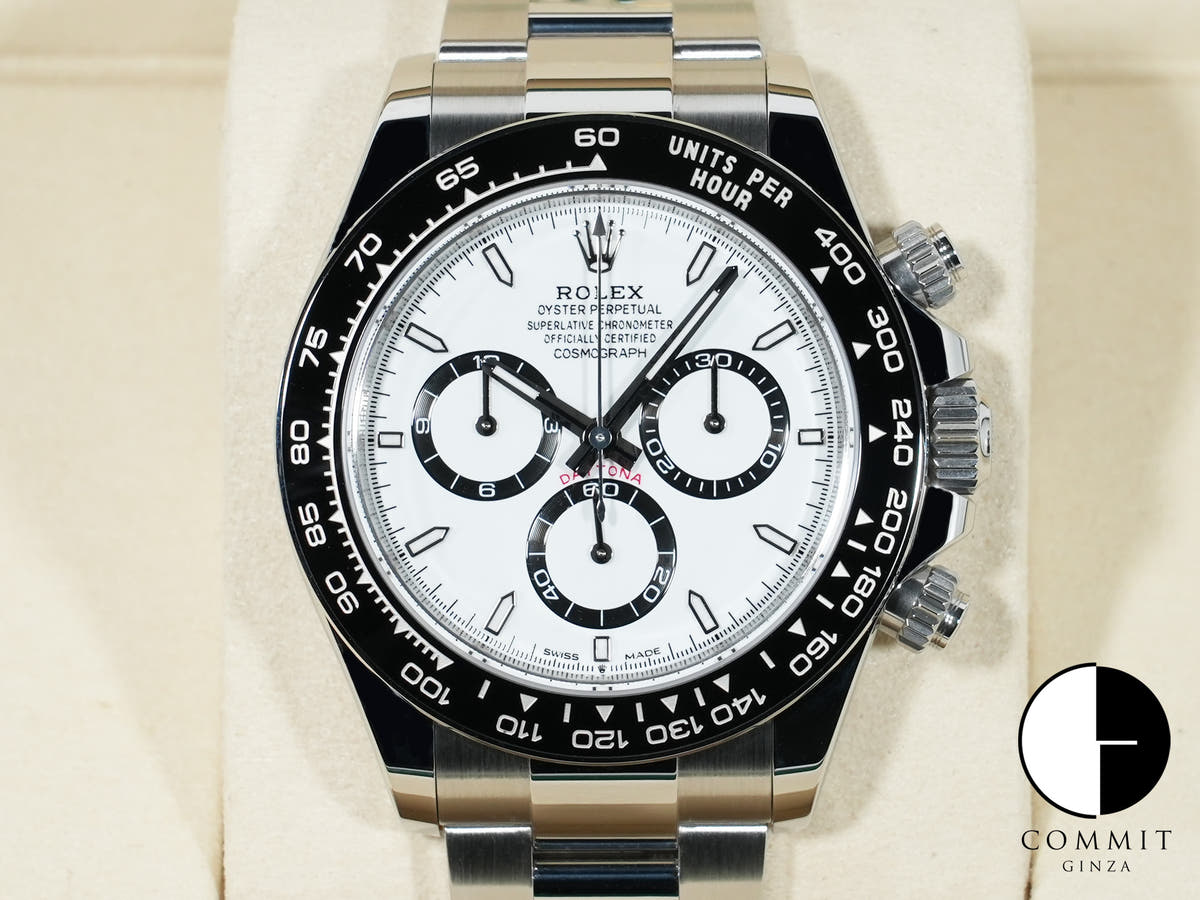 ロレックス デイトナ Ref.126500LN ステンレススチール ホワイト文字盤 美品 a4ejzes9