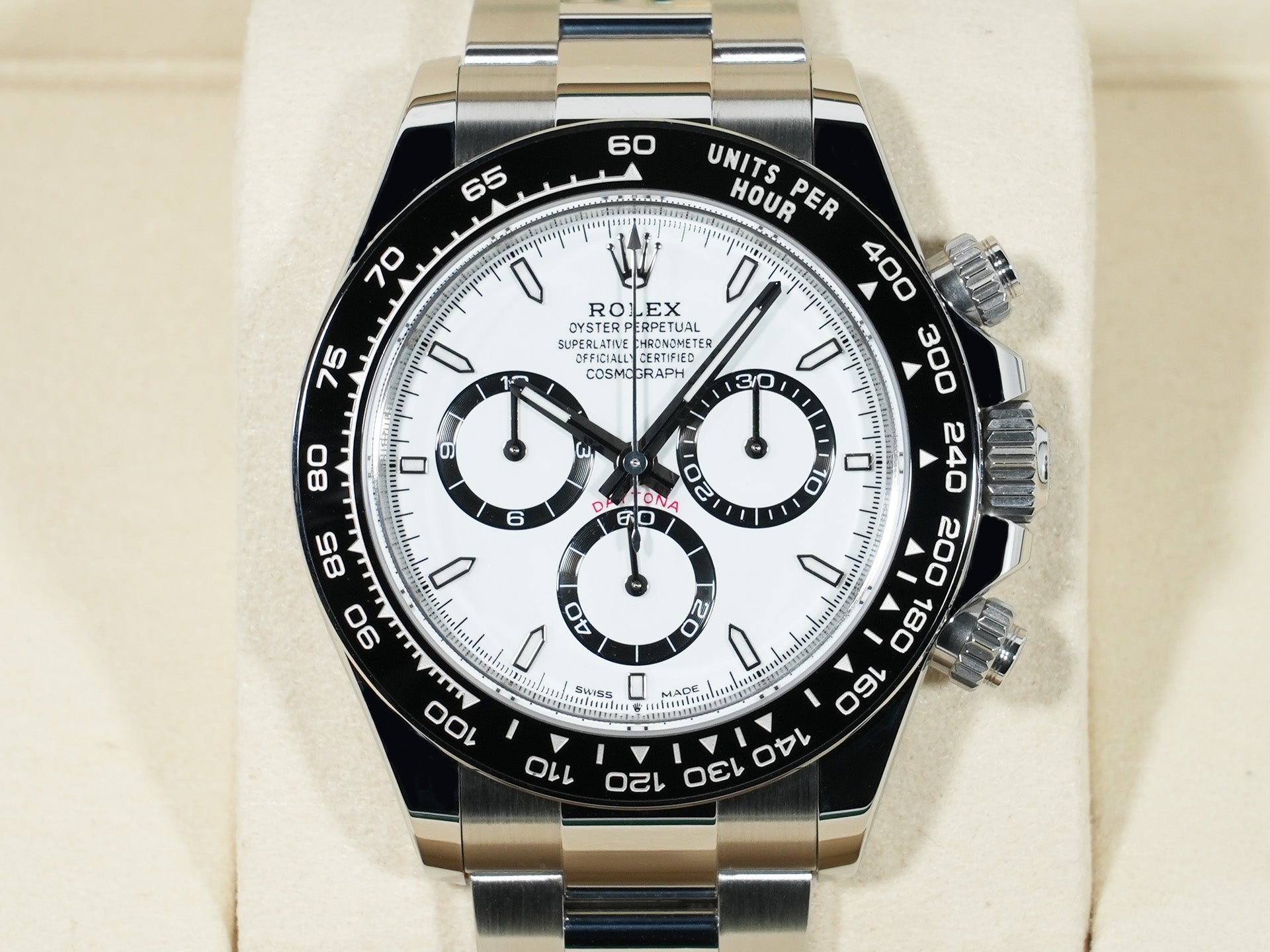 ロレックス デイトナ Ref.126500LN ステンレススチール ホワイト文字盤 美品 a4ejzes9