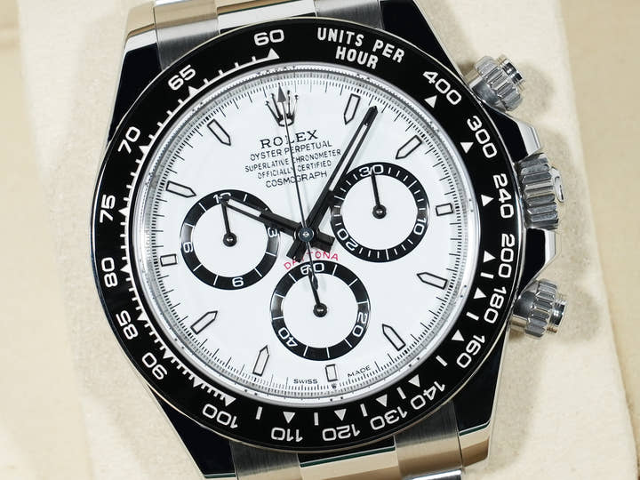 ロレックス デイトナ Ref.126500LN ステンレススチール ホワイト文字盤 美品 a4ejzes9