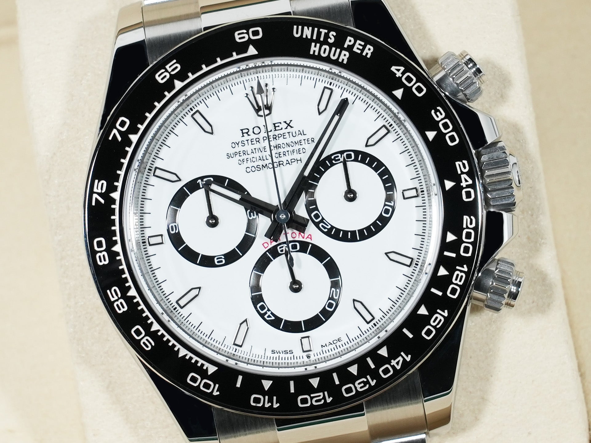 ロレックス デイトナ Ref.126500LN ステンレススチール ホワイト文字盤 美品 a4ejzes9