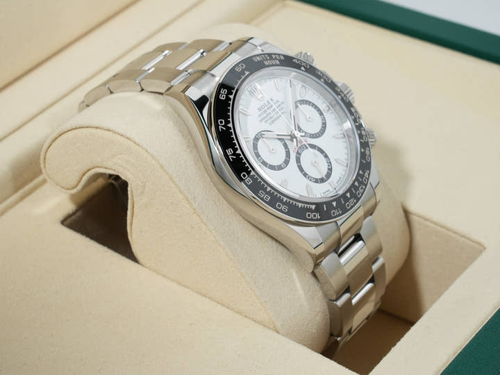 ロレックス デイトナ Ref.126500LN ステンレススチール ホワイト文字盤 美品 a4ejzes9