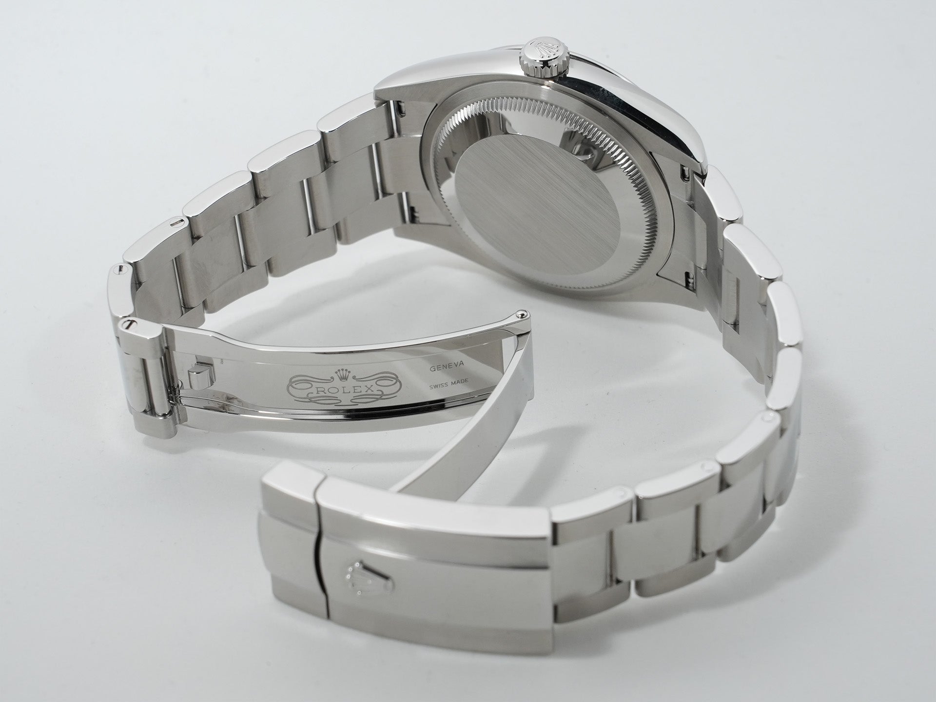 ロレックス デイトジャスト36 Ref.126200 ステンレススチール ブラック文字盤 オイスターブレスレット 美品 sf3jw2eo