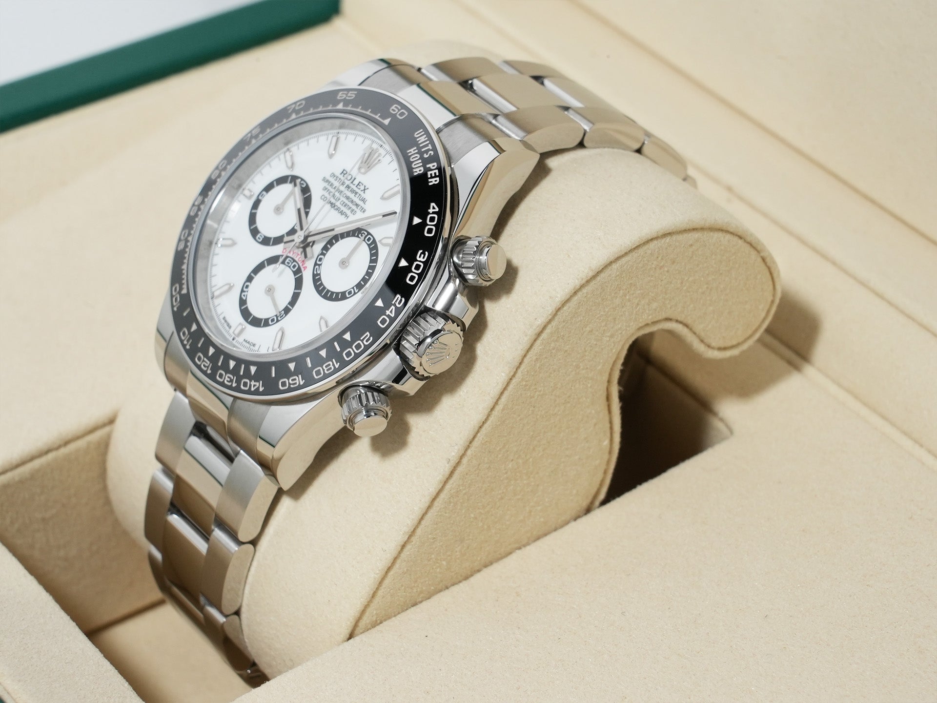 ロレックス デイトナ Ref.126500LN ステンレススチール ホワイト文字盤 極美品 gi8kg8un