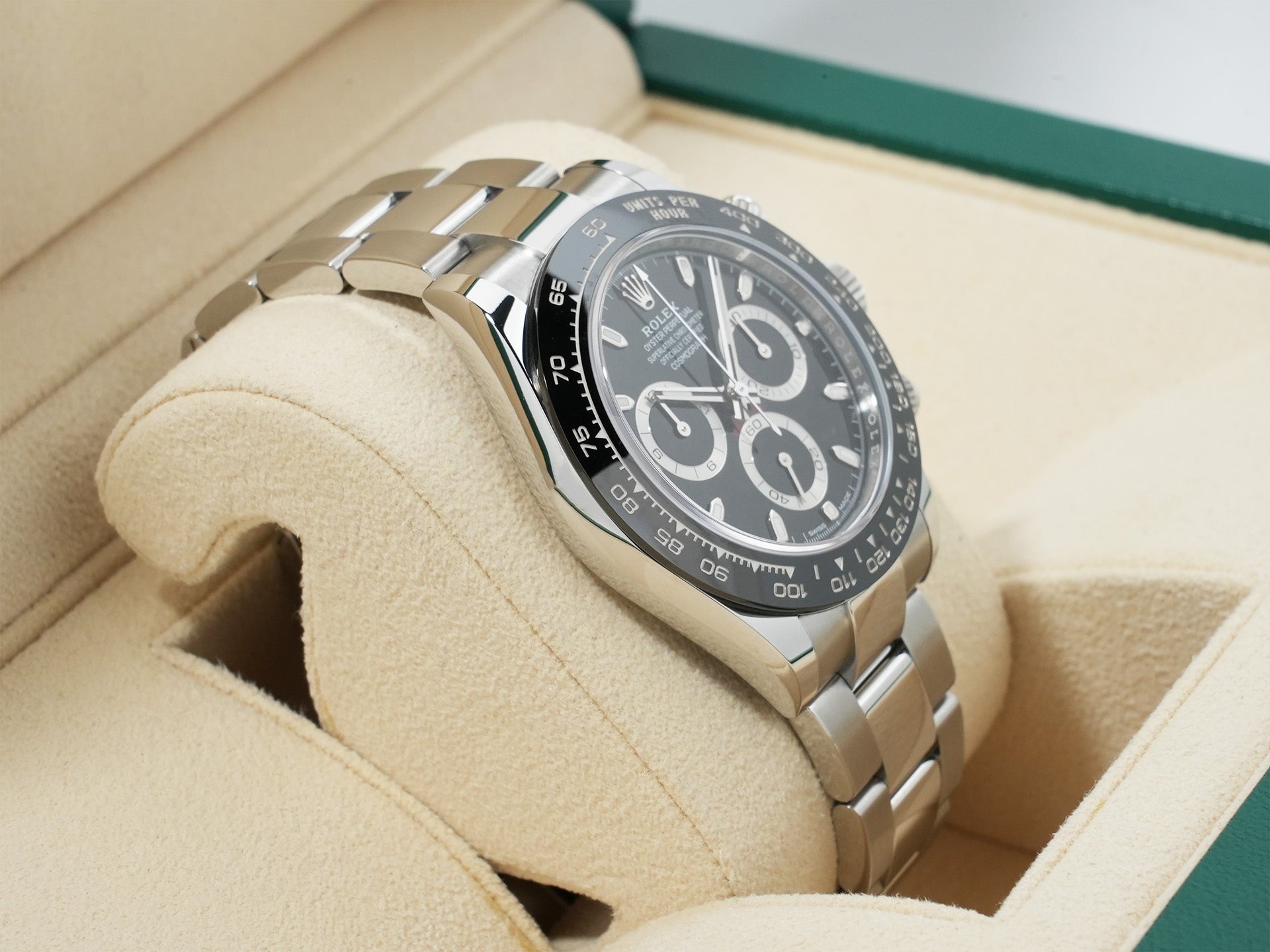 ロレックス デイトナ Ref.116500LN ステンレススチール ブラック文字盤 極美品 fauf5btq