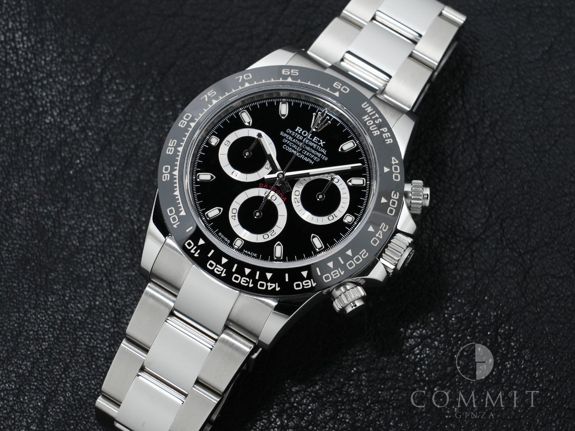 ロレックス デイトナ Ref.116500LN ステンレススチール ブラック文字盤 極美品 fauf5btq
