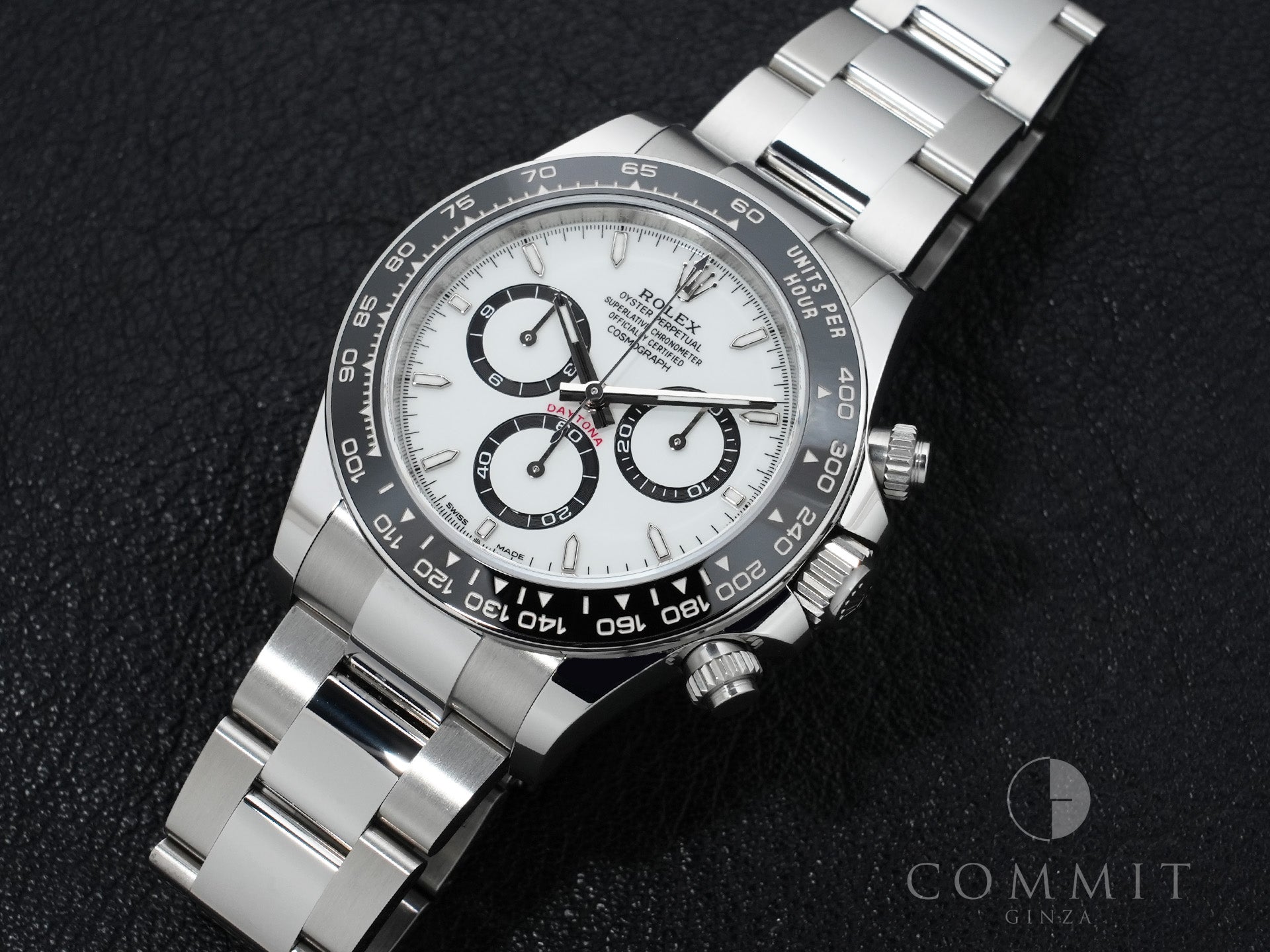ロレックス デイトナ Ref.126500LN ステンレススチール ホワイト文字盤 極美品 gi8kg8un