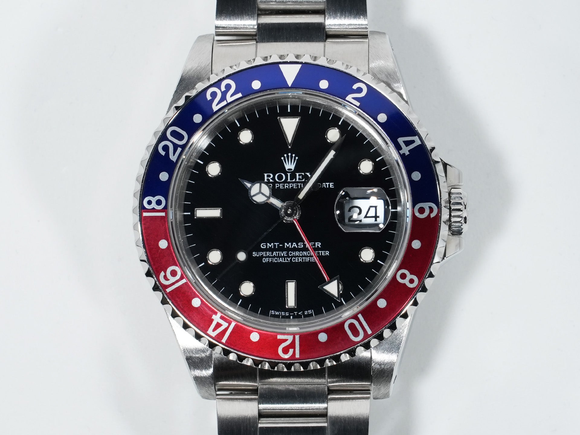 ロレックス GMTマスター Ref.16700 ステンレススチール ブラック文字盤 オイスターブレスレット 中古 po8h6g46