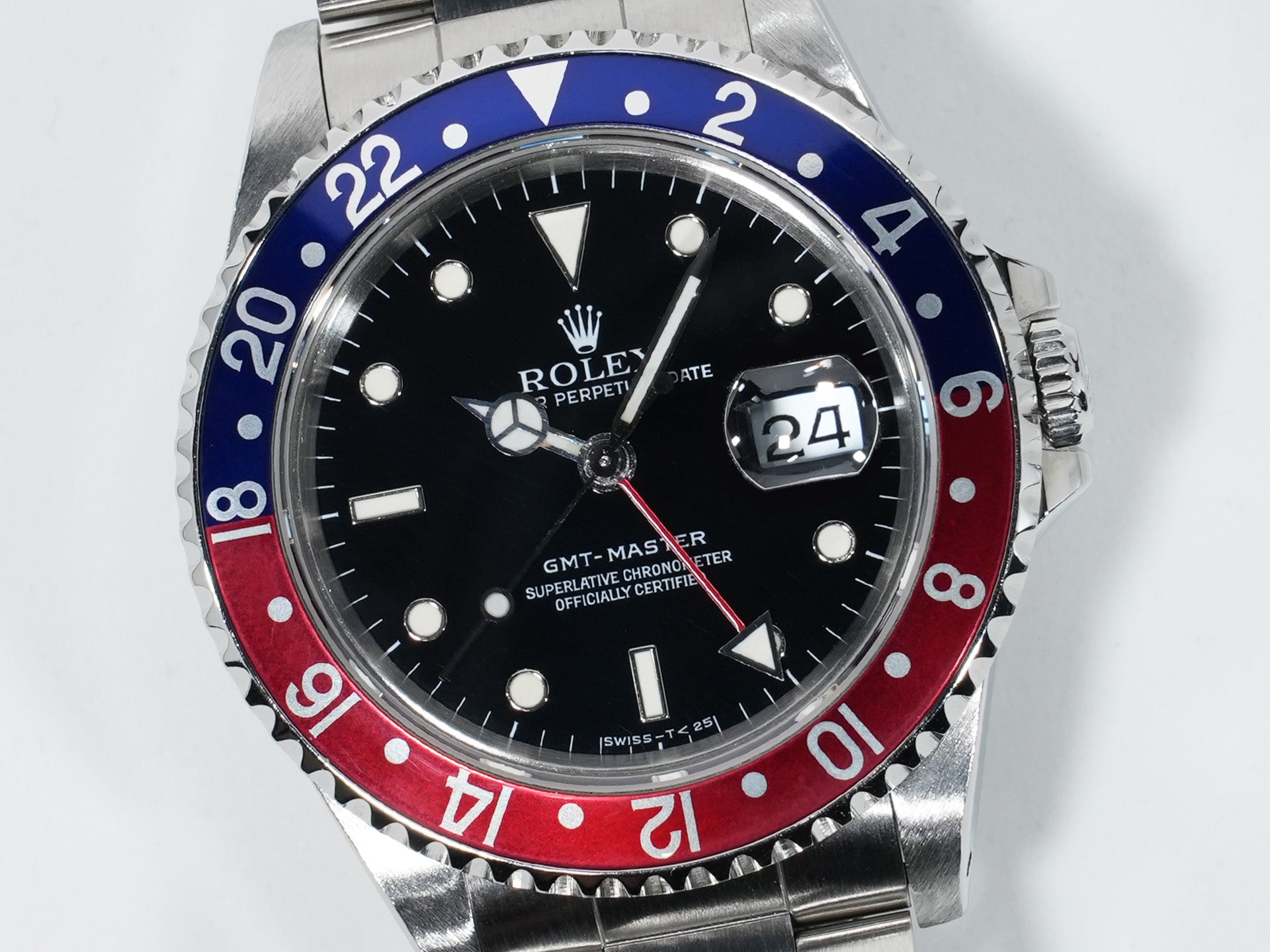 ロレックス GMTマスター Ref.16700 ステンレススチール ブラック文字盤 オイスターブレスレット 中古 po8h6g46