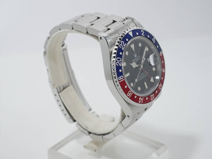 ロレックス GMTマスター Ref.16700 ステンレススチール ブラック文字盤 オイスターブレスレット 中古 po8h6g46