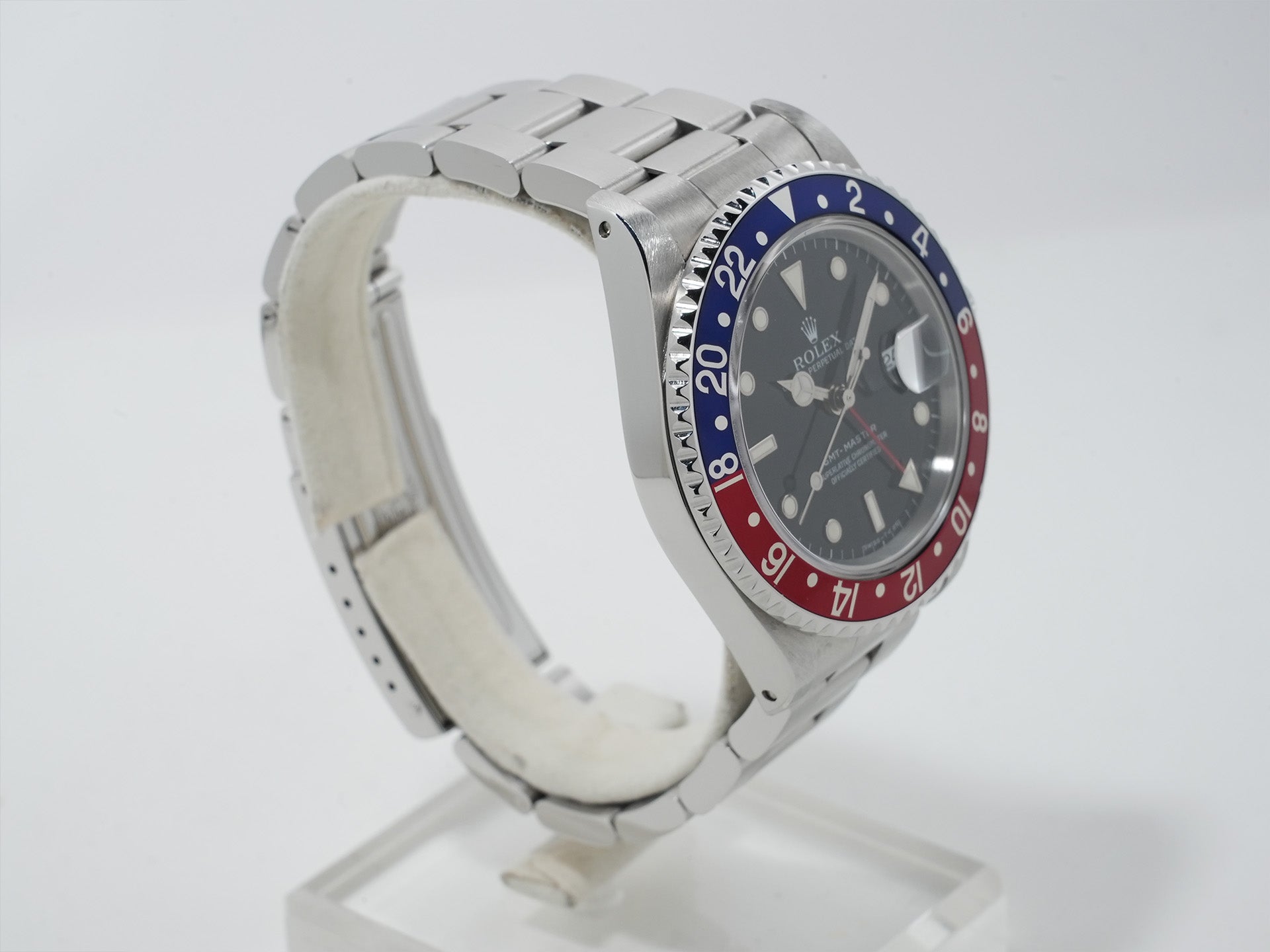 ロレックス GMTマスター Ref.16700 ステンレススチール ブラック文字盤 オイスターブレスレット 中古 po8h6g46