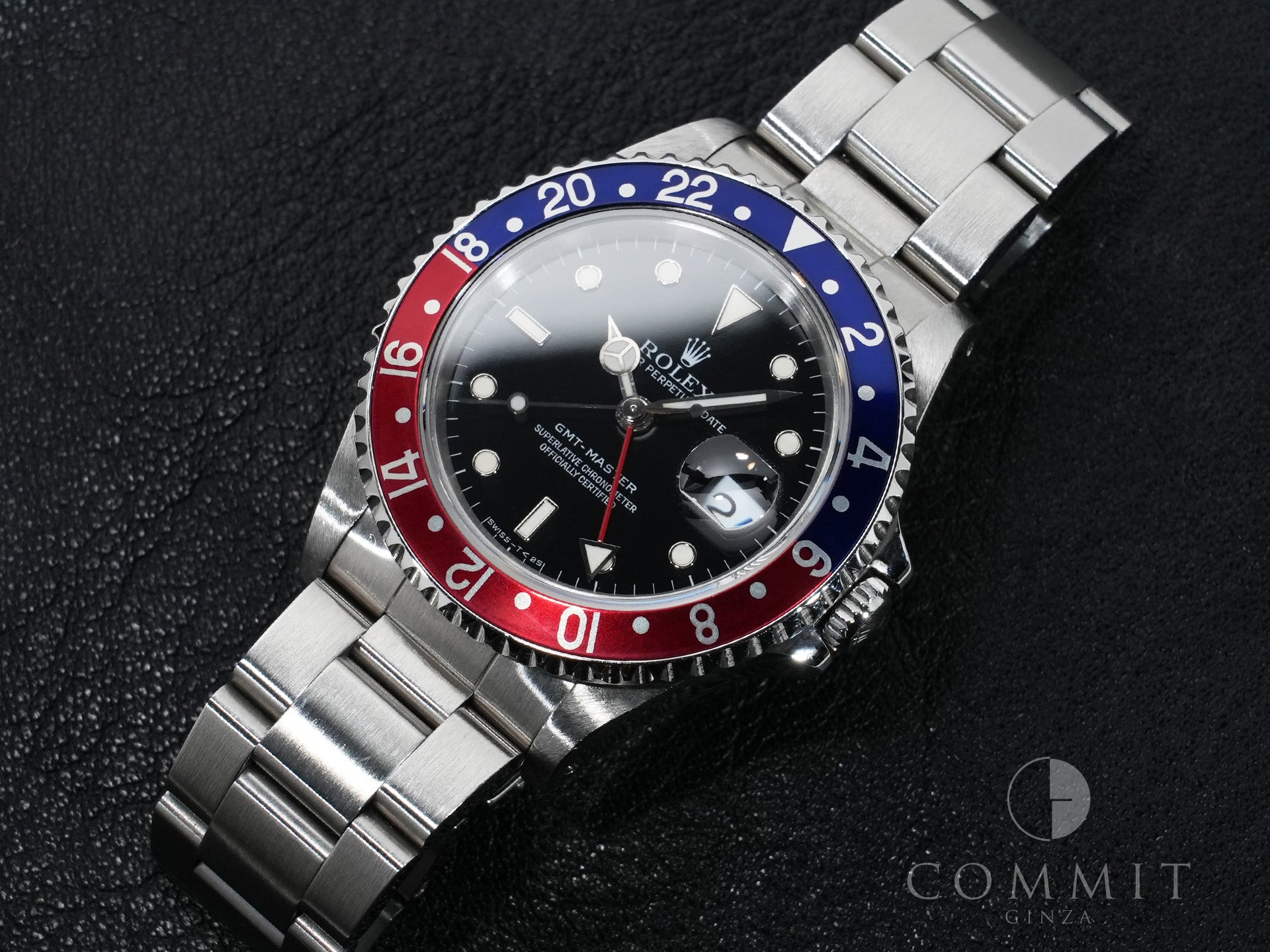 ロレックス GMTマスター Ref.16700 ステンレススチール ブラック文字盤 オイスターブレスレット 中古 po8h6g46