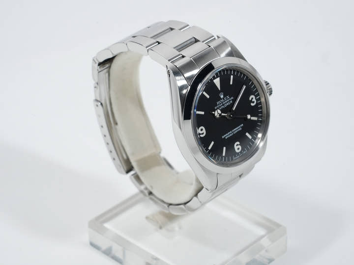 ロレックス エクスプローラーI Ref.1016 ステンレススチール ブラック文字盤 中古 tv8cfnfk