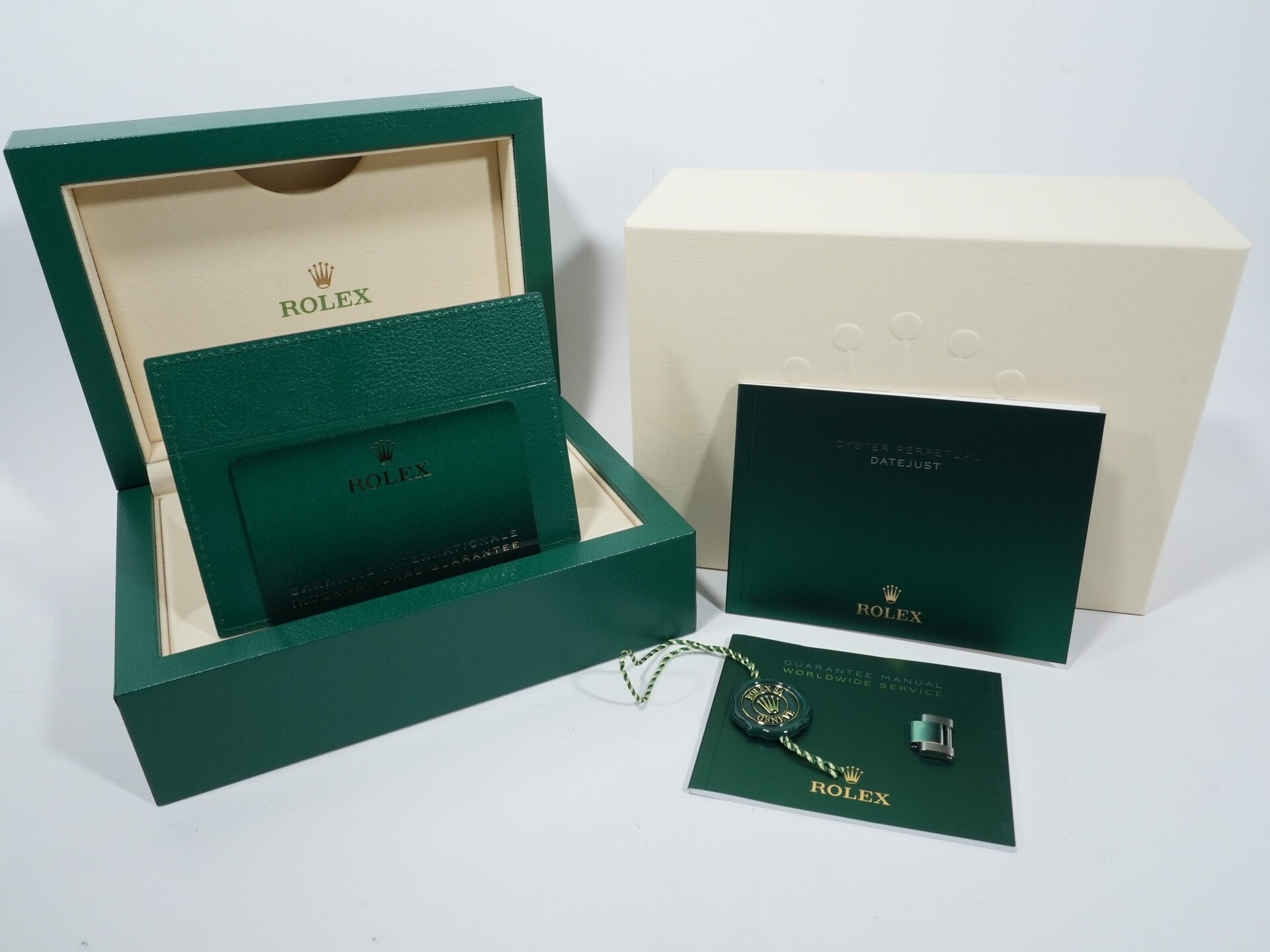 ロレックス デイトジャスト36 Ref.126234 ステンレススチール/ホワイトゴールド スレートローマン文字盤 オイスターブレスレット 未使用 n5j3r4p6
