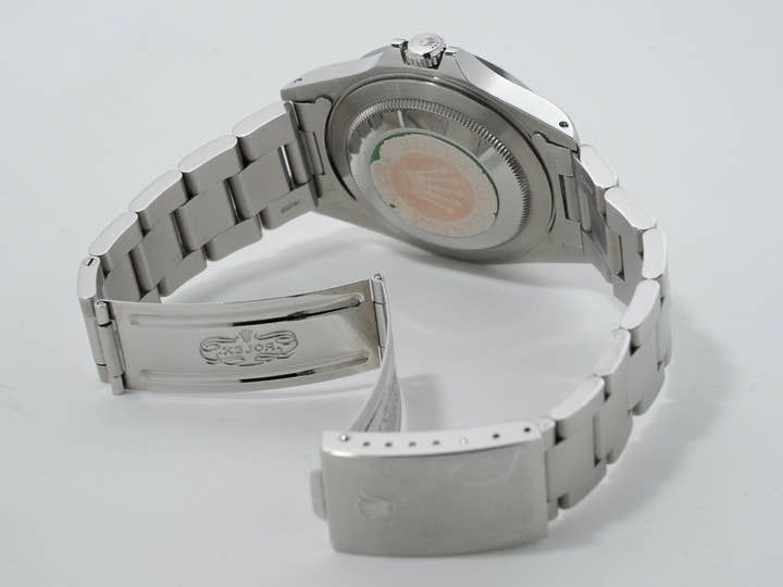 ロレックス エクスプローラーII Ref.16570 ステンレススチール ホワイト文字盤 オイスターブレスレット 中古 4a8ej2vv