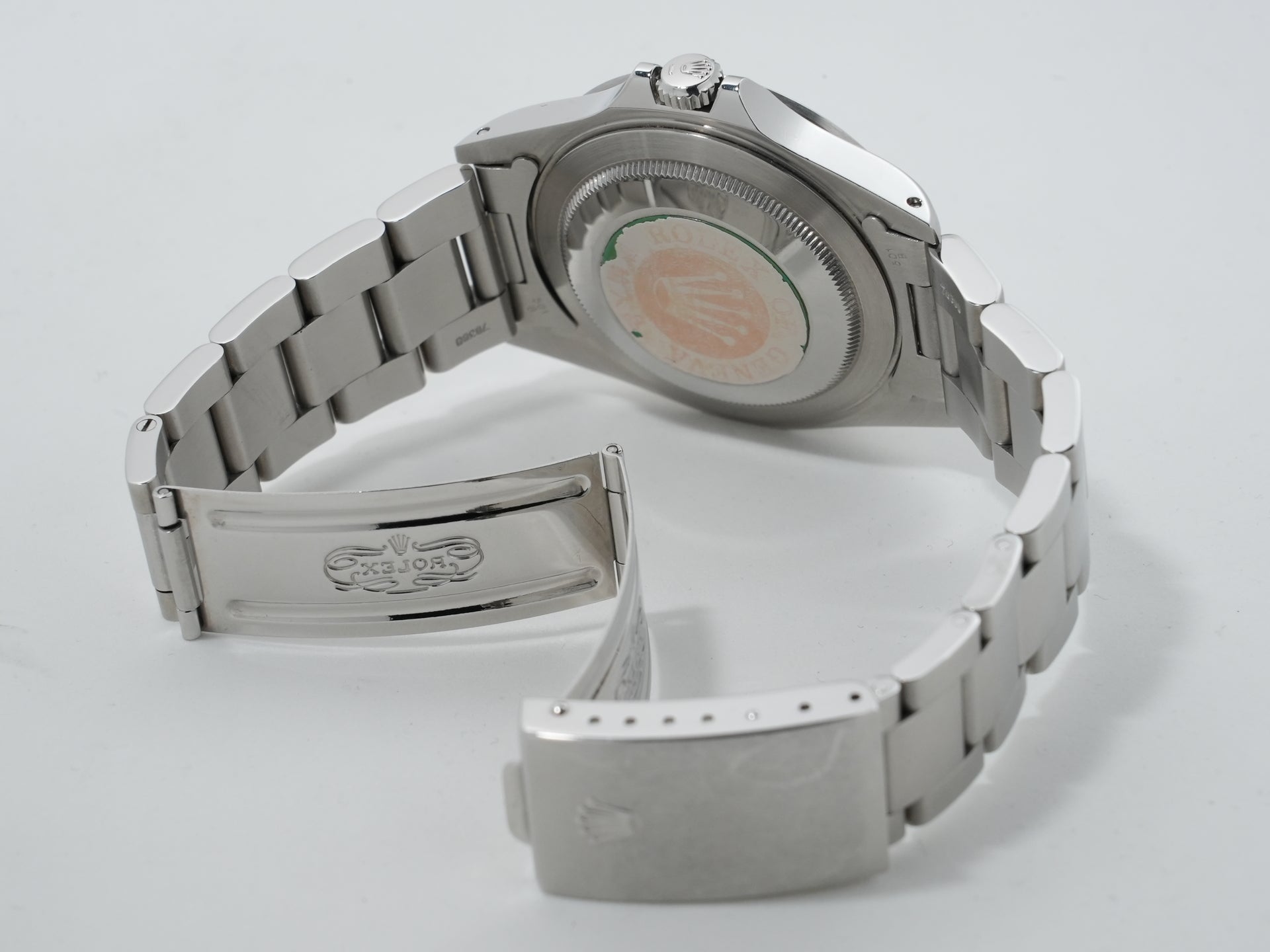 ロレックス エクスプローラーII Ref.16570 ステンレススチール ホワイト文字盤 オイスターブレスレット 中古 4a8ej2vv