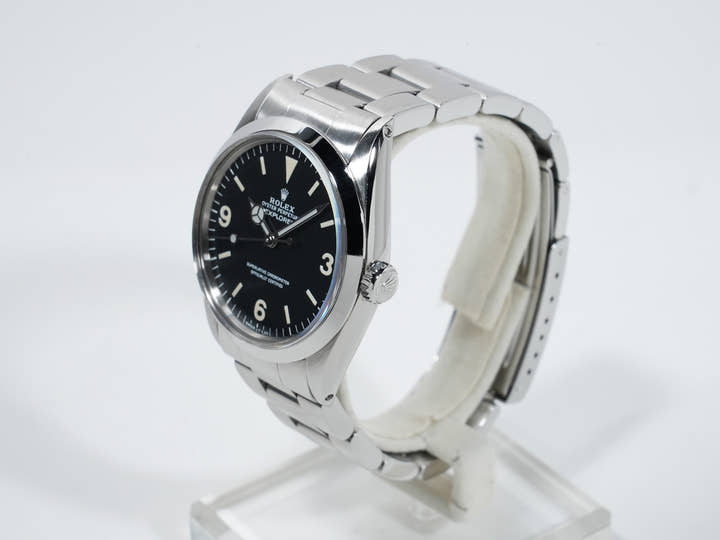 ロレックス エクスプローラーI Ref.1016 ステンレススチール ブラック文字盤 中古 as8kr9fg
