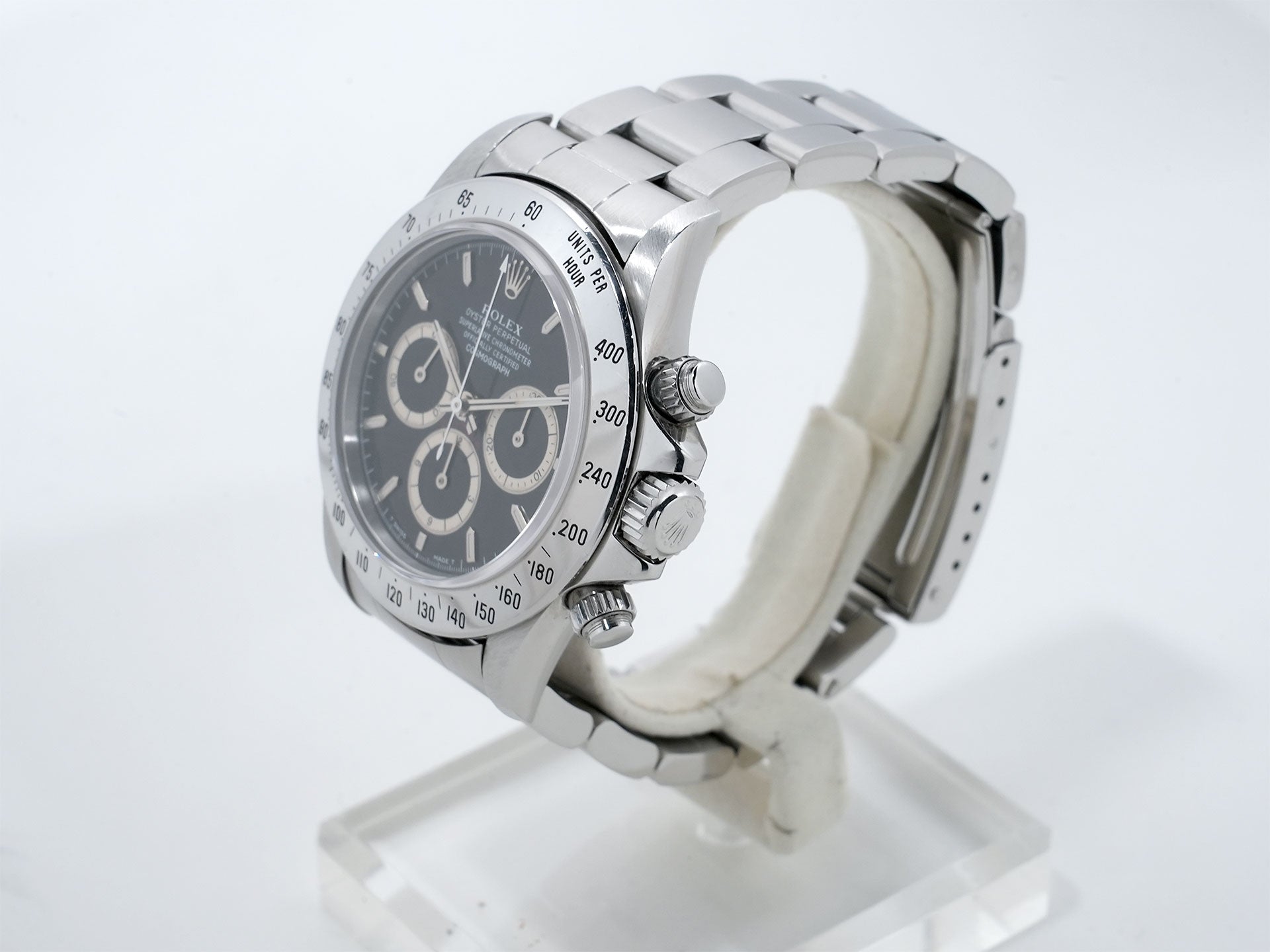 ロレックス デイトナ エルプリメロ Ref.16520 ステンレススチール ブラック文字盤 中古 oqtt8dn7