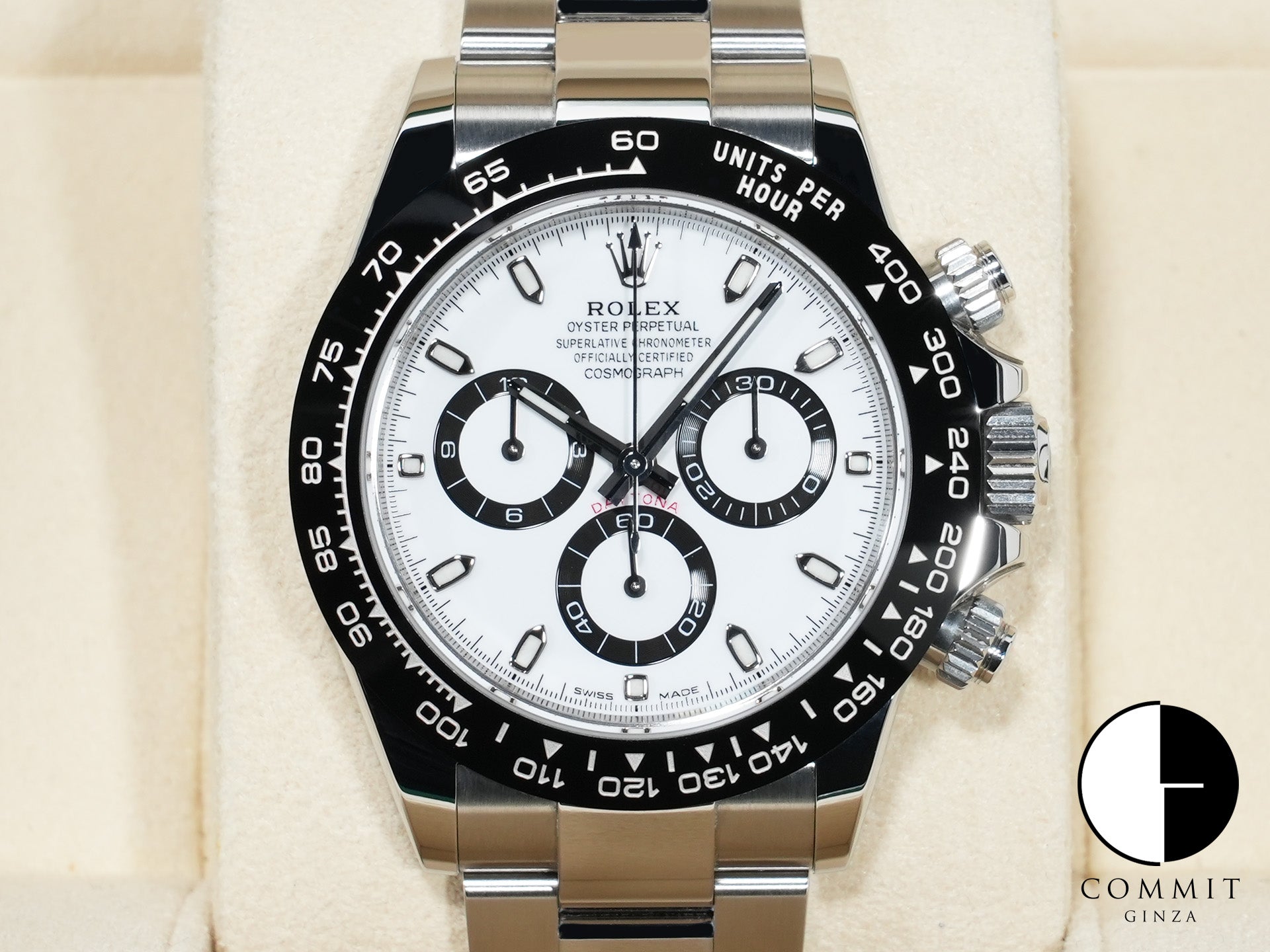 ロレックス デイトナ Ref.116500LN ステンレススチール ホワイト文字盤 美中古 n6mtxd3n