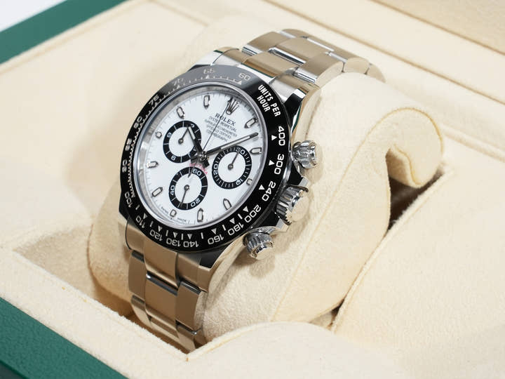 ロレックス デイトナ Ref.116500LN ステンレススチール ホワイト文字盤 美中古 yumcnthp