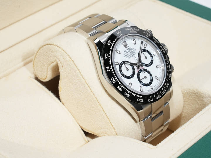 ロレックス デイトナ Ref.116500LN ステンレススチール ホワイト文字盤 美中古 yumcnthp