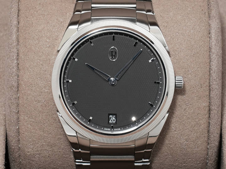 パルミジャーニフルリエ トンダ PF マイクロローター Ref.PFC914-1020001-100182 ステンレススチール グレー文字盤 中古 trj3jrkh