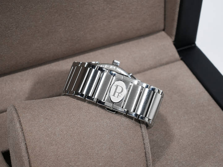 パルミジャーニフルリエ トンダ PF マイクロローター Ref.PFC914-1020001-100182 ステンレススチール グレー文字盤 中古 trj3jrkh