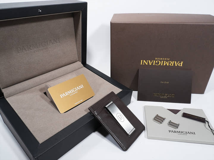 パルミジャーニフルリエ トンダ PF マイクロローター Ref.PFC914-1020001-100182 ステンレススチール グレー文字盤 中古 trj3jrkh