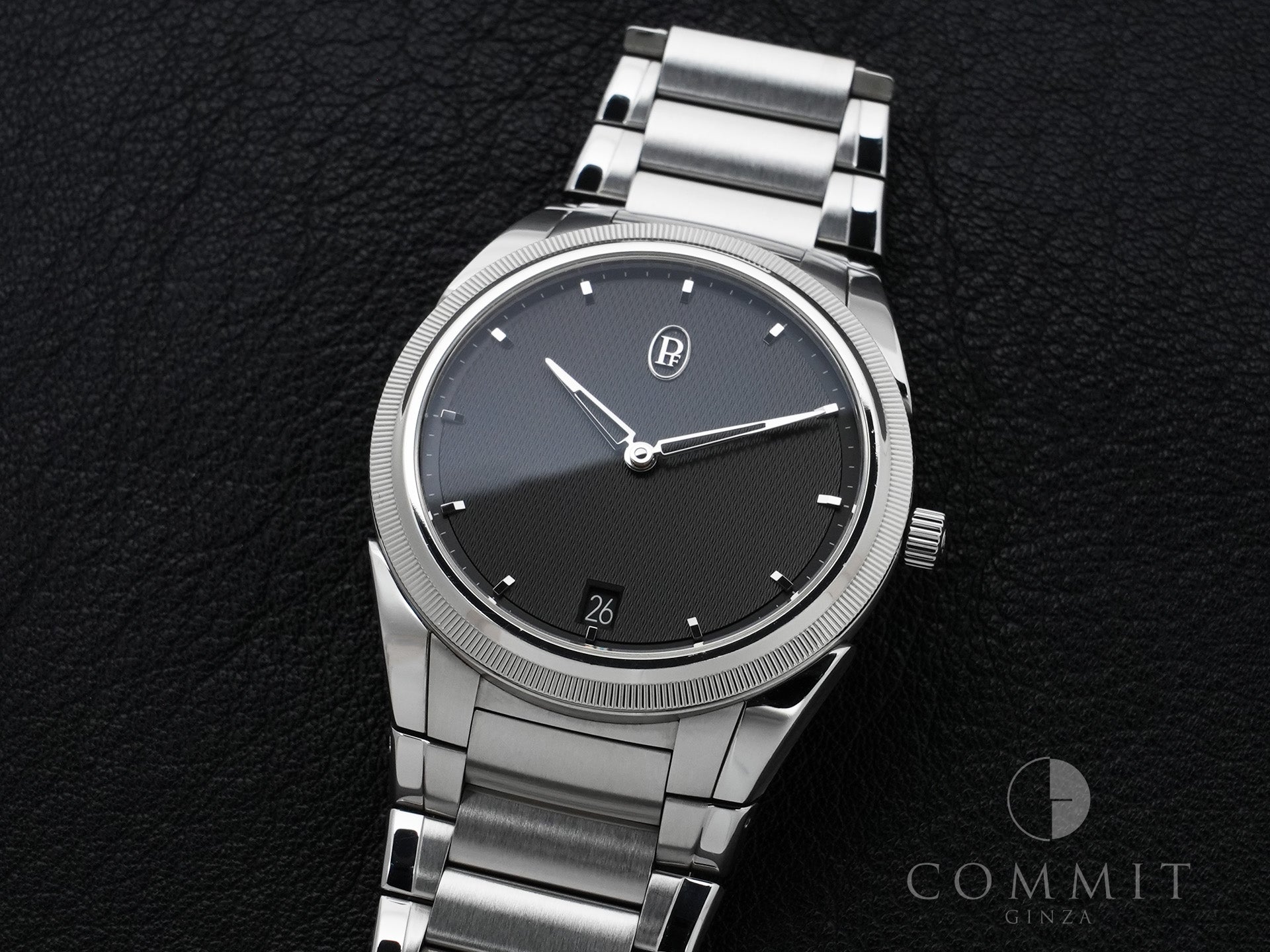 パルミジャーニフルリエ トンダ PF マイクロローター Ref.PFC914-1020001-100182 ステンレススチール グレー文字盤 中古 trj3jrkh