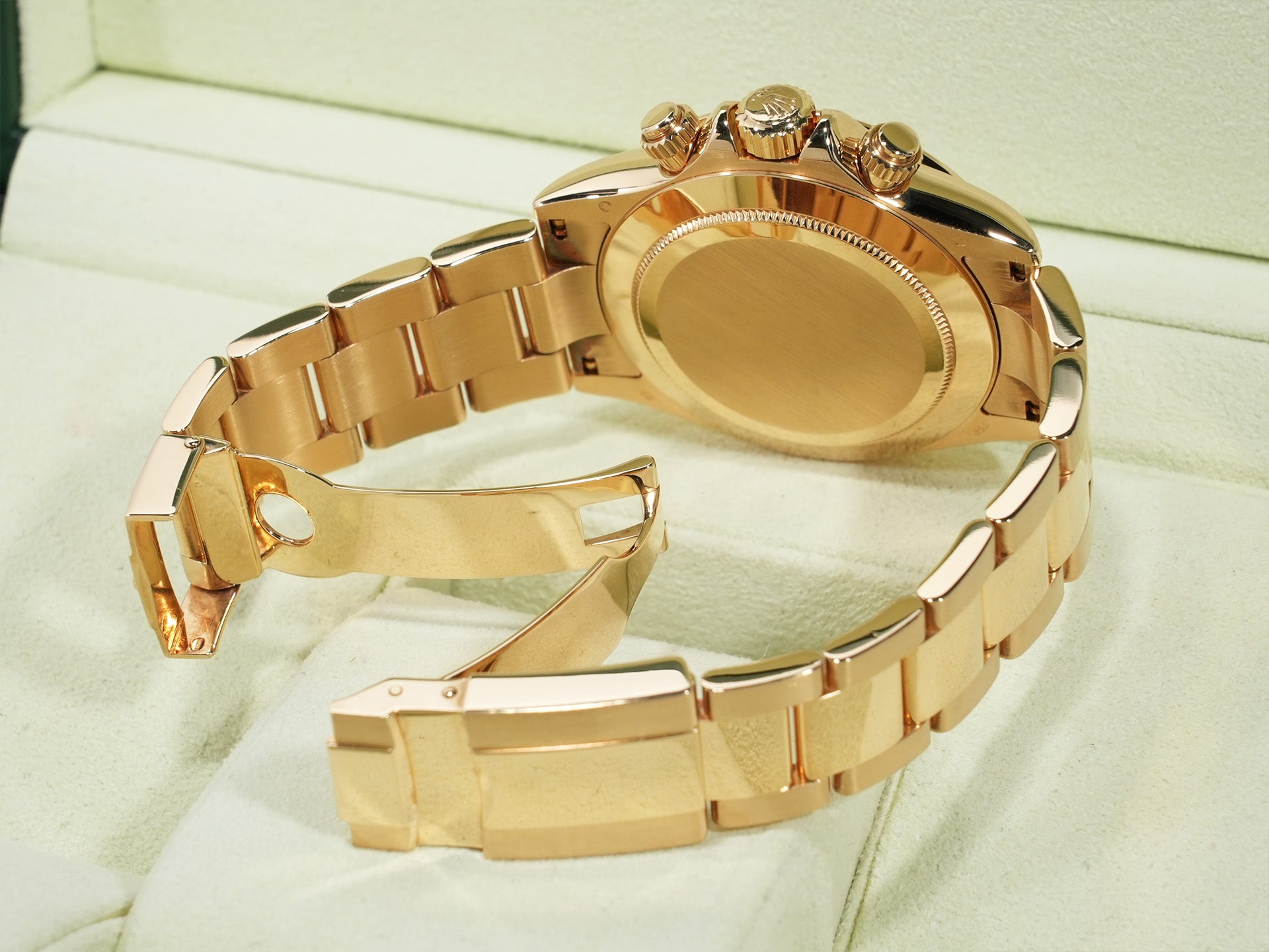 ロレックス デイトナ Ref.116528 イエローゴールド シャンパンxブラック文字盤 中古 87j9w3ei