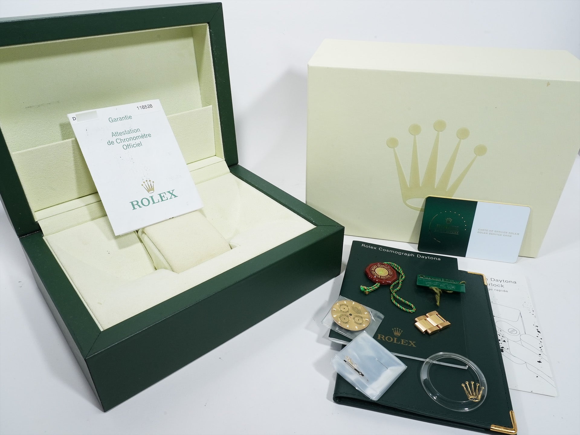 ロレックス デイトナ Ref.116528 イエローゴールド シャンパンxブラック文字盤 中古 87j9w3ei