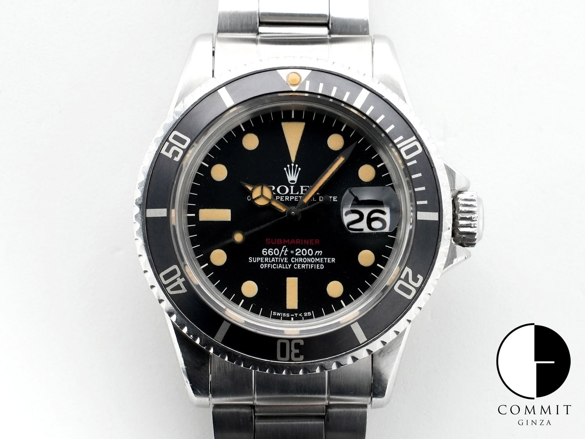 ロレックス サブマリーナー デイト Ref.1680 ステンレススチール ブラック文字盤 中古 5tp4hob9