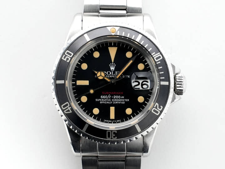 ロレックス サブマリーナー デイト Ref.1680 ステンレススチール ブラック文字盤 中古 5tp4hob9