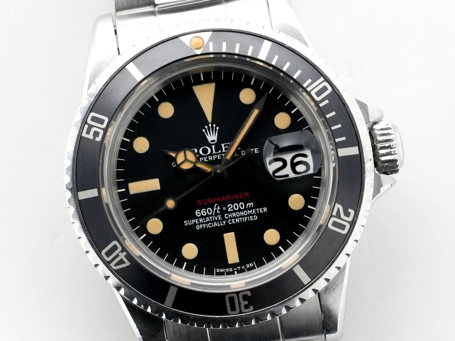 ロレックス サブマリーナー デイト Ref.1680 ステンレススチール ブラック文字盤 中古 5tp4hob9