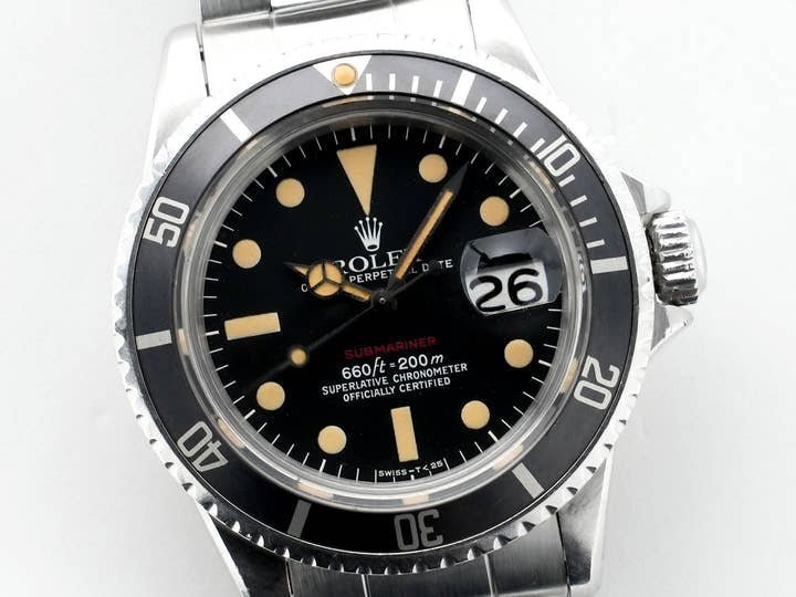 ロレックス サブマリーナー デイト Ref.1680 ステンレススチール ブラック文字盤 中古 5tp4hob9