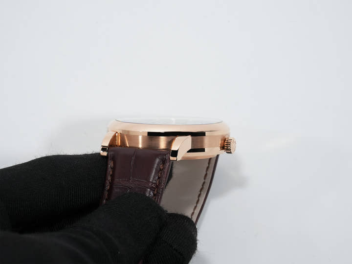 A.ランゲ＆ゾーネ ランゲ1 パーペチュアルカレンダー Ref.345.033E ピンクゴールド グレー文字盤 極美品 dnpy45sr